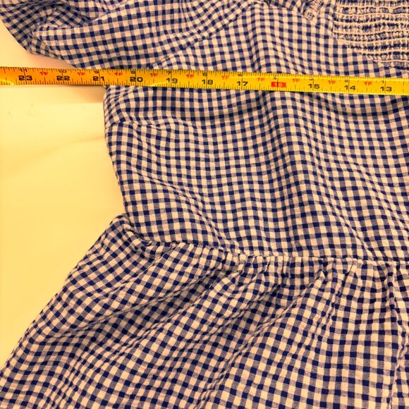 Old Navy Women's Fit & Flare Puff-Sleeve Seersucker All-Day Mini Dress XL - Picture 9 of 10